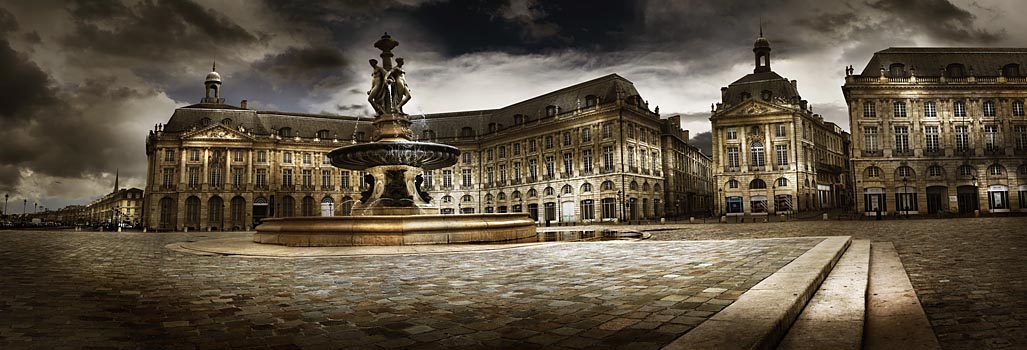 face à face de la communication, place de la bourse, bordeaux